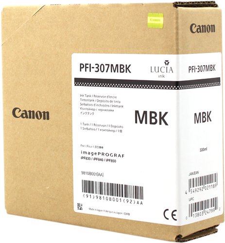 Canon PFI-307mbk Inkoustovou kazetu