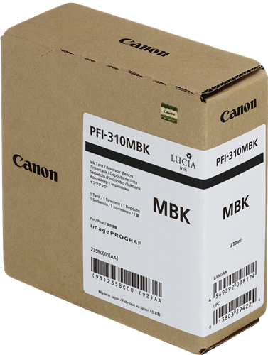 Canon PFI-310mbk Schwarz Druckerpatrone