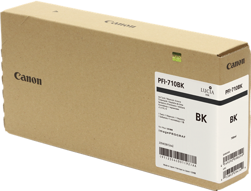 Canon PFI-710bk Preto Cartucho de tinta