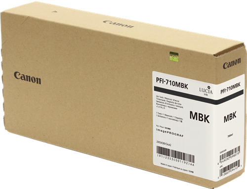 Canon PFI-710mbk Preto (opaco) Cartucho de tinta