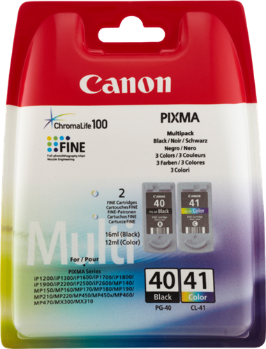 Canon PG-40 + CL-41