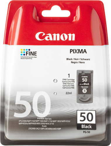 Canon PG-50 Preto Cartucho de tinta