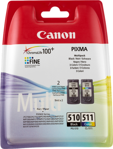 Canon PG-510+CL-511 Černá / více barev
