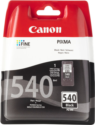 Canon PG-540 Preto Cartucho de tinta