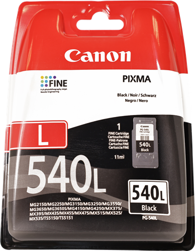 Canon PG-540L czarny kardiż atramentowy