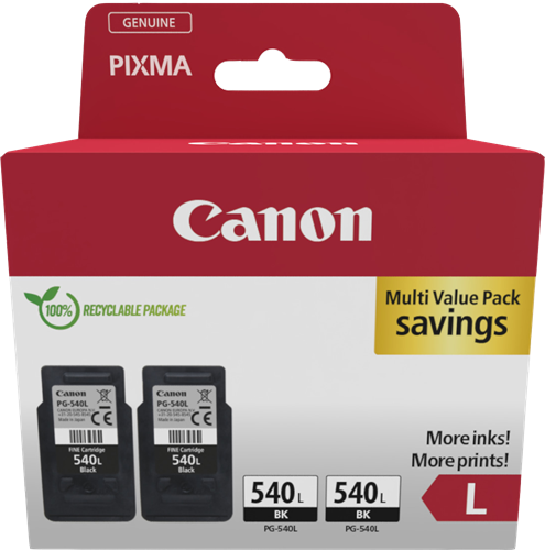 Canon PG-540L Twin Pack Preto