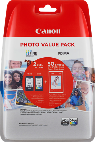 Canon PG-545XL + CL-546XL Photo Černá / více barev 