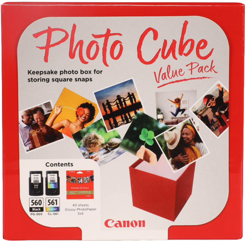 Canon PG-560+CL-561 Photo Cube Černá / více barev 