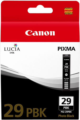 Canon PGI-29pbk negro Cartucho de tinta