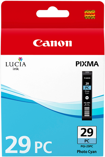 Canon PGI-29pc Cyan Cartucho de tinta
