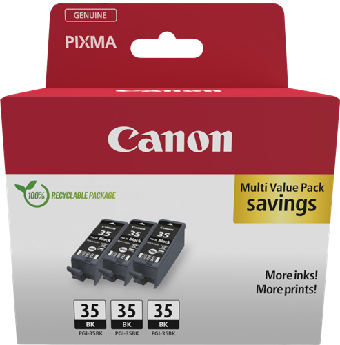 Canon PIXMA iP100 PGI-35BK 3er