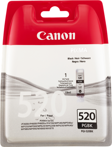 Canon PGI-520bk Preto Cartucho de tinta