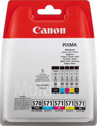 Canon PIXMA MG5751 PGI-570+CLI-571