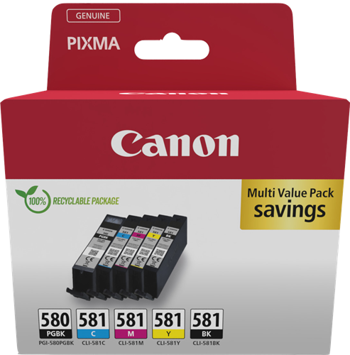 Canon PIXMA TS9550 PGI-580 + CLI-581 Multi