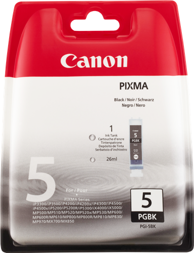 Canon PGI-5bk Černá Inkoustovou kazetu