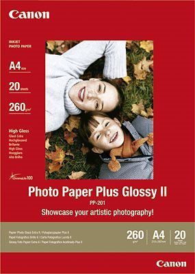 Canon Photo Paper Plus Glossy2 A4 Weiss