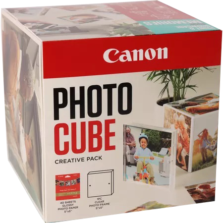 Canon PIXMA MG3050 PP-201 5x5 Photo Cube Creative Pack