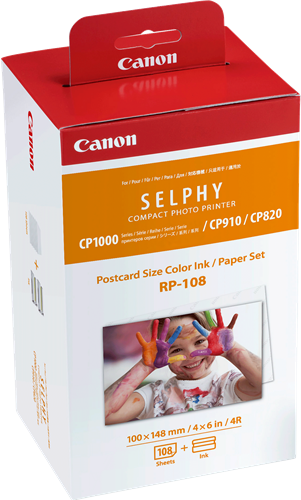 Canon Selphy CP-910 RP-108 Photo