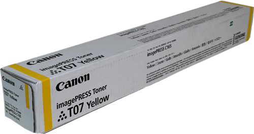 Canon T07 y Amarelo Tóner