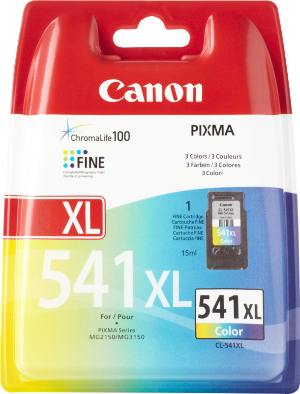 Papier d'impression Canon PG540XL-CL541XL Pack de 2 Cartouches d'Encre