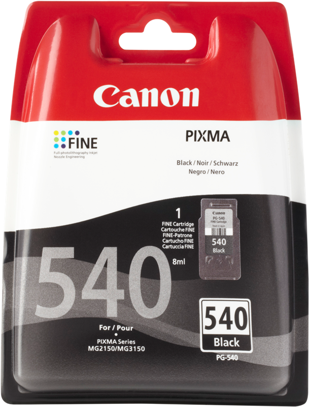 Canon PG-540 Noir(e) Cartouche d'encre 5225B005