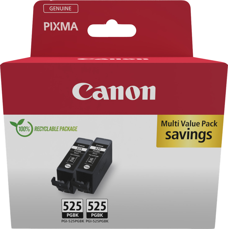 Canon PGI-525 PGBK Twin multipack black | prindo.ie