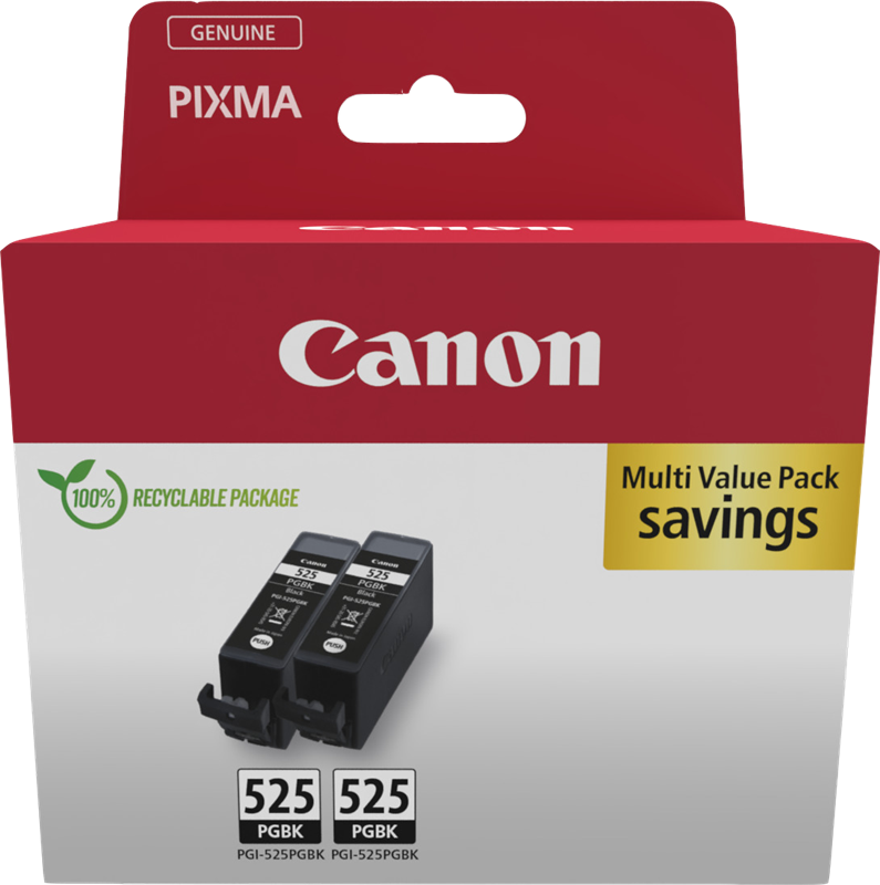 Canon PGI 525 Pack cartouche de 2 noires pour imprimante jet d