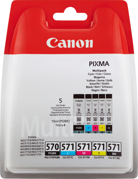 Canon PIXMA MG6852 PGI-570+CLI-571