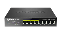 D-Link 8-Port Gigabit PoE Desktop Switch Schwarz