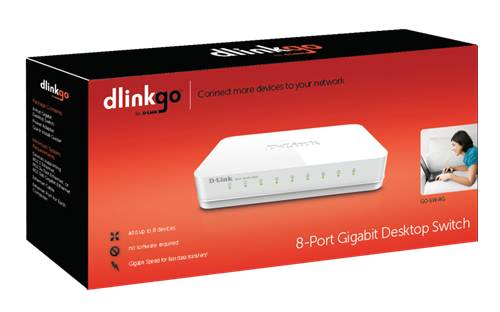 D-Link GO-SW-8G/E