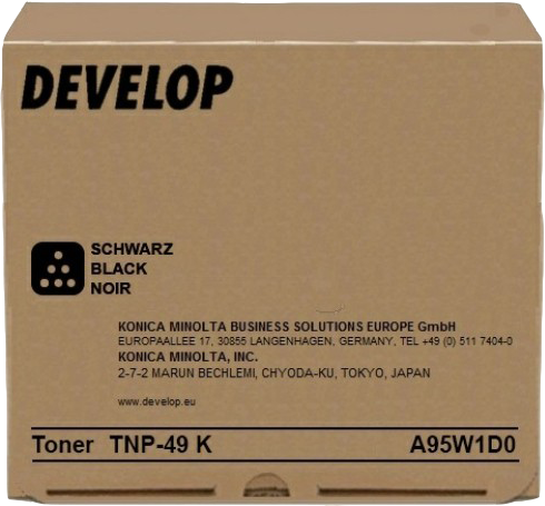 Develop TNP-49 K Preto Tóner