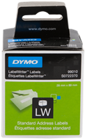 DYMO 99010 Etiquetas para direcciones 89x28mm Blanco