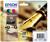 Epson 16 Multipack Noir(e) / Cyan / Magenta / Jaune