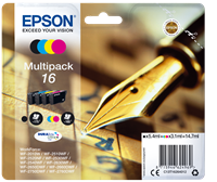 Epson 16 Pack Preto / Cyan / Magenta / Amarelo