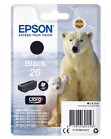 Epson 26 Preto Cartucho de tinta