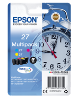 Epson 27 Multipack Cyan / Magenta / Jaune