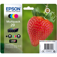 Epson 29 Pack Preto / Cyan / Magenta / Amarelo