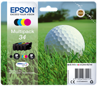 Epson 34 Multipack negro / cian / magenta / amarillo
