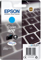 Epson 407 tyrkysová Inkoustovou kazetu
