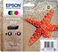 Epson 603 multipack black / cyan / magenta / yellow