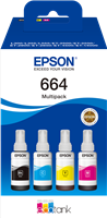Epson 664 Černá / tyrkysová / purpurová / žlutý