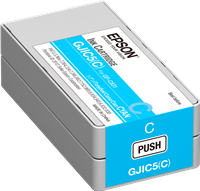Epson GJIC5-C cyan inktpatroon