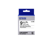 Epson LK-3WBN Fita rotuladora Preto sobre branco