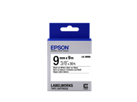 Epson LK-3WBN Ruban Noir sur blanc