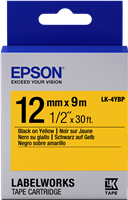 Epson LK-4YBP Fita rotuladora Preto sobre amarelo