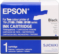 Epson SJIC6-K Preto Cartucho de tinta