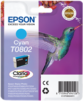 Epson T0802 Cyan Cartucho de tinta