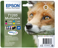 Epson T1285 Multipack Noir(e) / Cyan / Magenta / Jaune