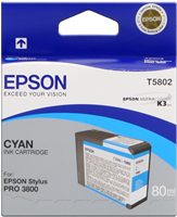 Epson T5802 tyrkysová Inkoustovou kazetu