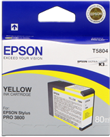 Epson T5804 Amarelo Cartucho de tinta